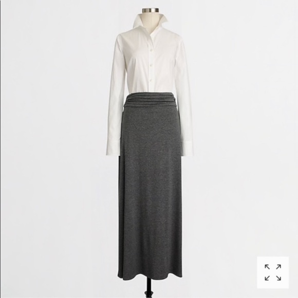 FINAL PRICE J. CREW | jersey maxi skirt - Picture 2 of 8